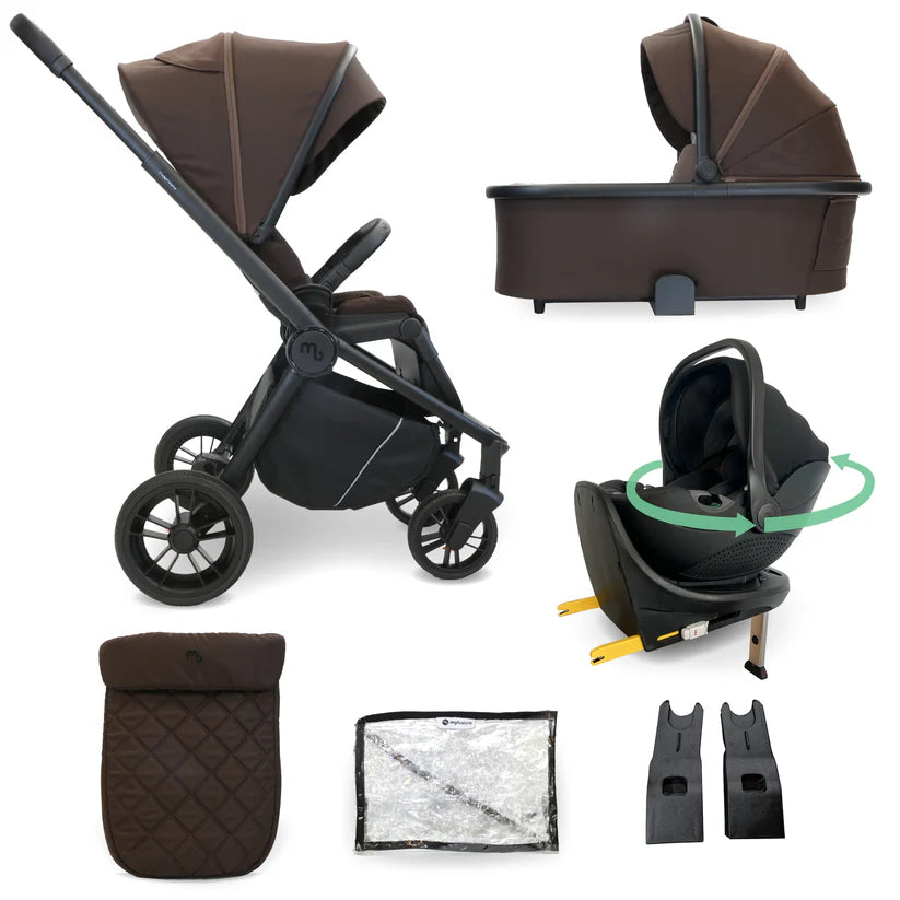 My Babiie MB450i Travel System - Chocolate