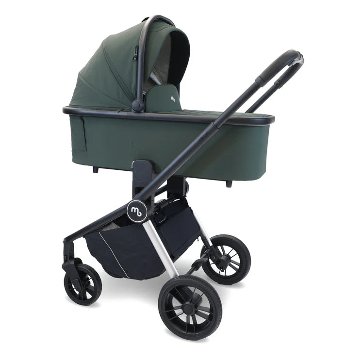 My babiie MB450i travel system in forest green with carrycot