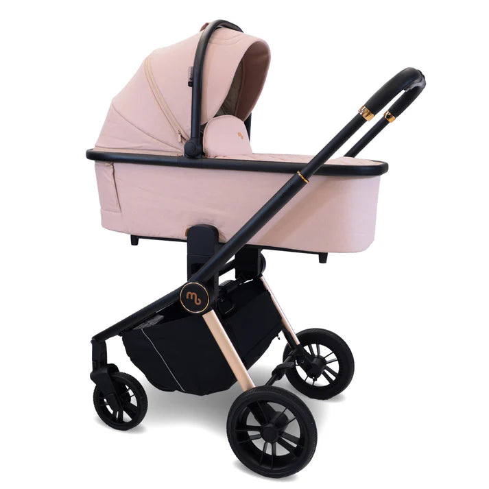 My Babiie MB450i Travel System in Pastel Pink with Carrycot