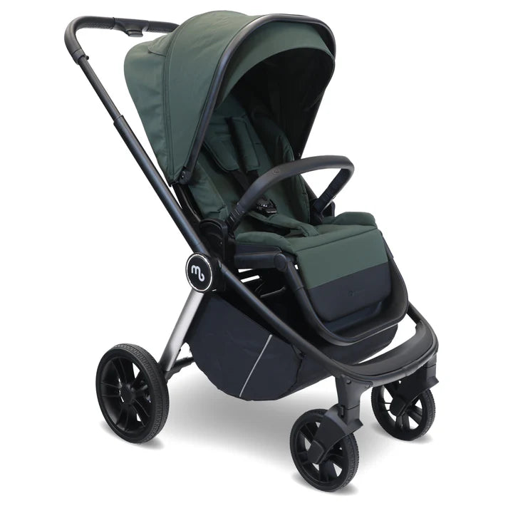 My babiie MB450i travel system in forest green with seat unit world facing