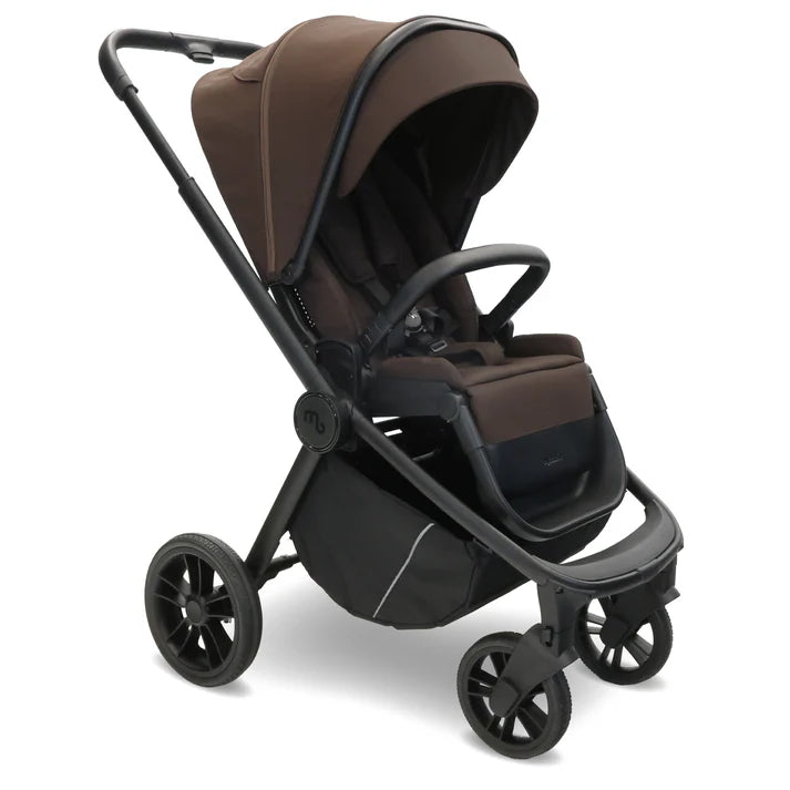 My Babiie MB450i Travel System in Chocolate with seat unit world facing