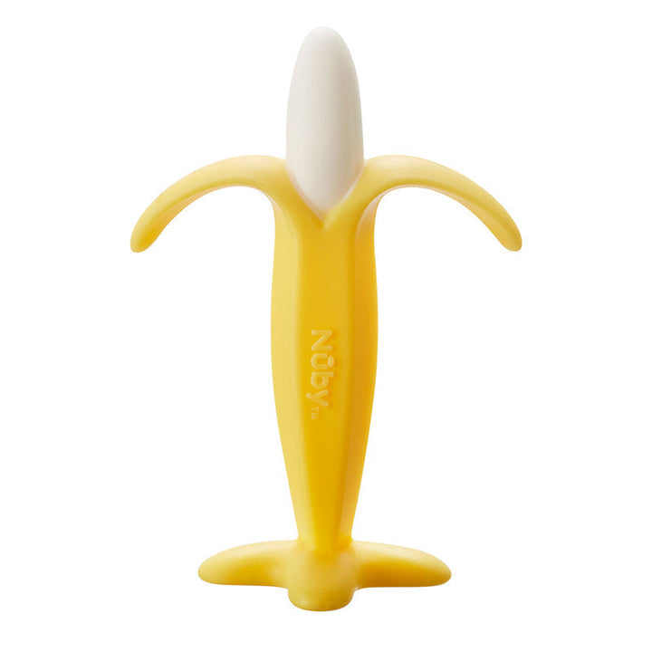 Nuby Banana Shaped Silicone Teether