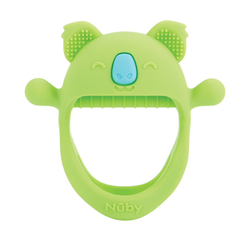 Nuby Mini Wrist Grip Teething Mitten – Koala
