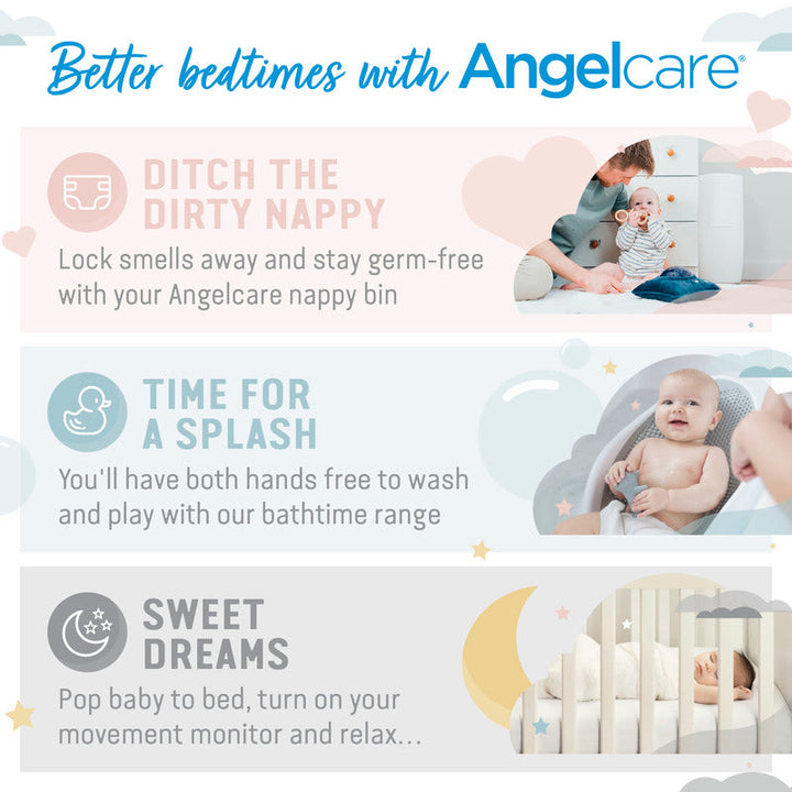 Angelcare Soft Touch Bath Support - Pink