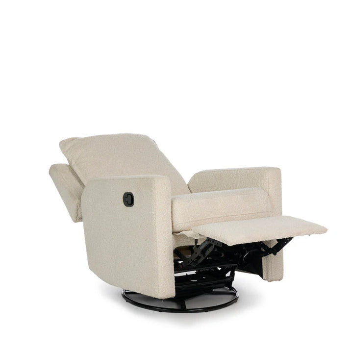 Obaby Denver Swivel Glider Recliner Chair - Bouclé