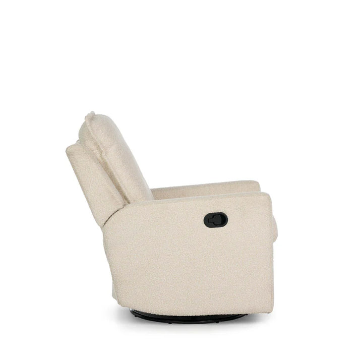 Obaby Denver Swivel Glider Recliner Chair - Bouclé