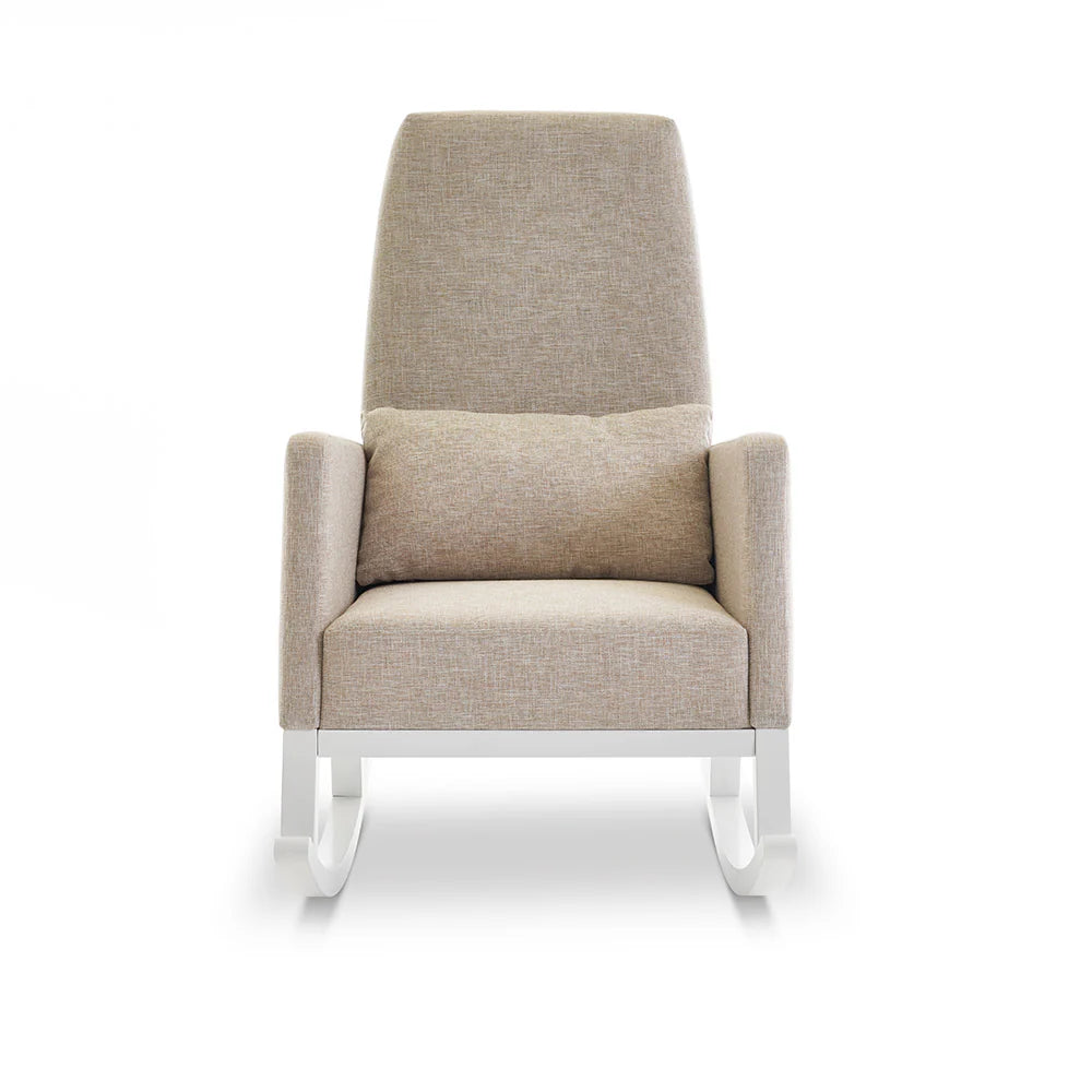 Obaby High Back Rocking Chair  - Oatmeal
