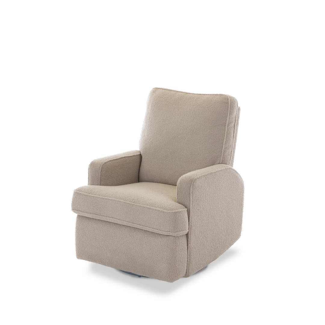 Obaby Madison Swivel Glider Recliner Chair - Teddy Truffle