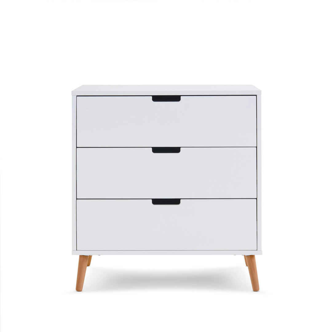 Obaby Maya Mini 2 Piece Room Set - White With Natural