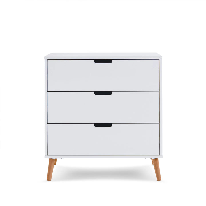 Obaby Maya Mini 2 Piece Room Set - White With Natural