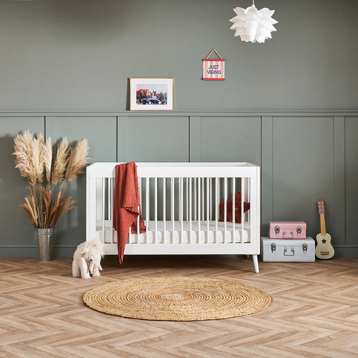 Obaby Maya Cot Bed – Nordic White