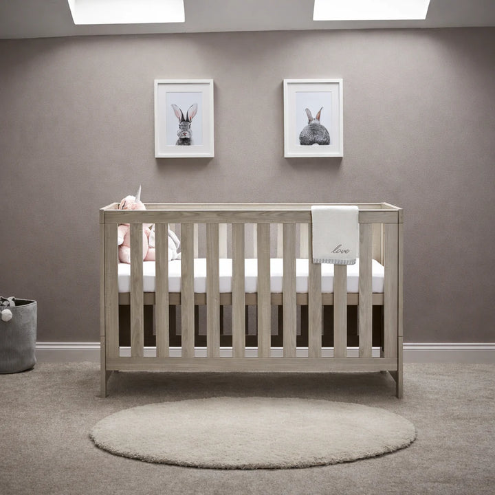 Obaby Nika 2 Piece Nursery Room Set – Grey Wash