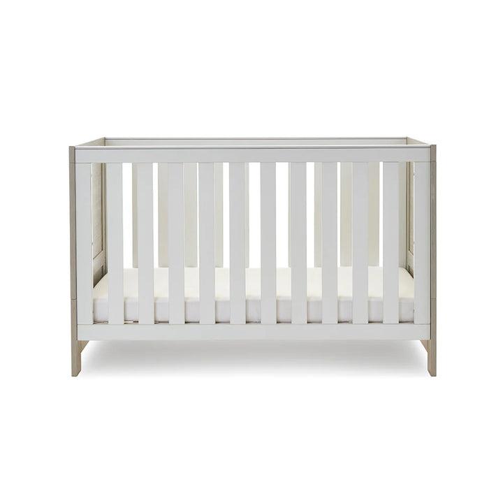 Obaby Nika 2 Piece Nursery Room Set – Grey Wash & White