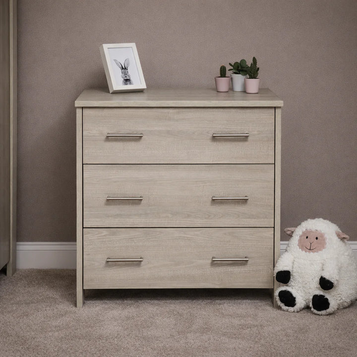 Obaby Nika Mini 2 Piece Nursery Room Set – Grey Wash
