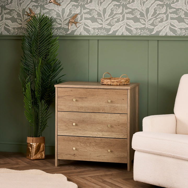 Obaby Nika 2 Piece Nursery Room Set – Oak