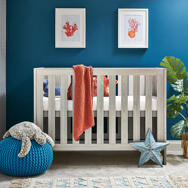 Obaby Nika Mini 2 Piece Nursery Room Set – Grey Wash