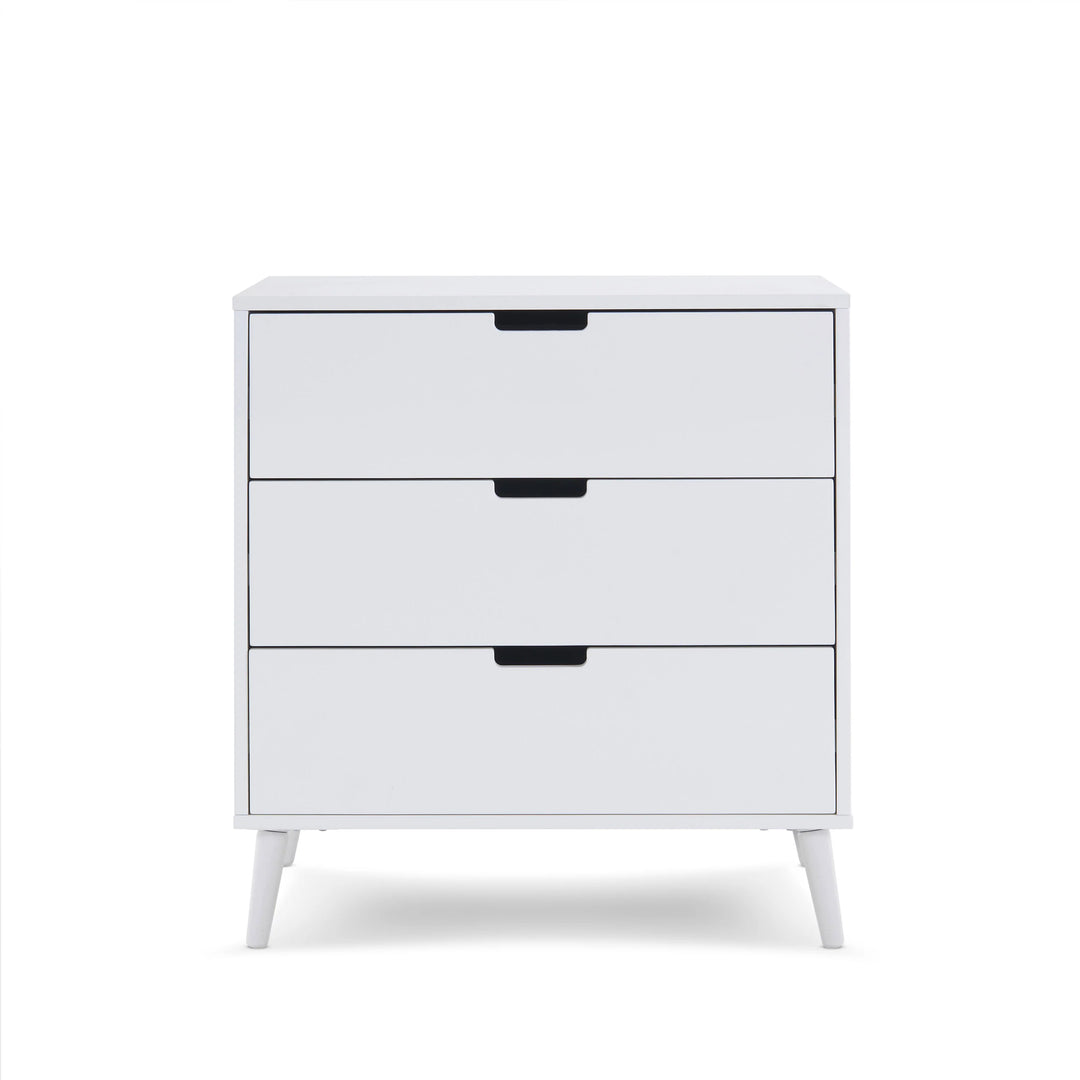 Obaby Maya 3 Piece Room Set - Nordic White