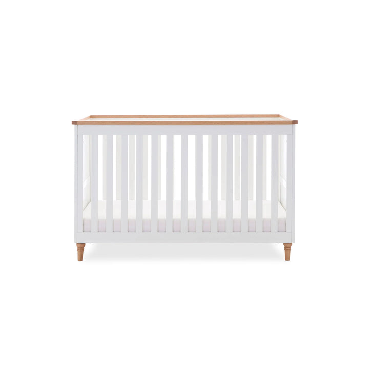 Obaby Orla Cot Bed - White with Oak
