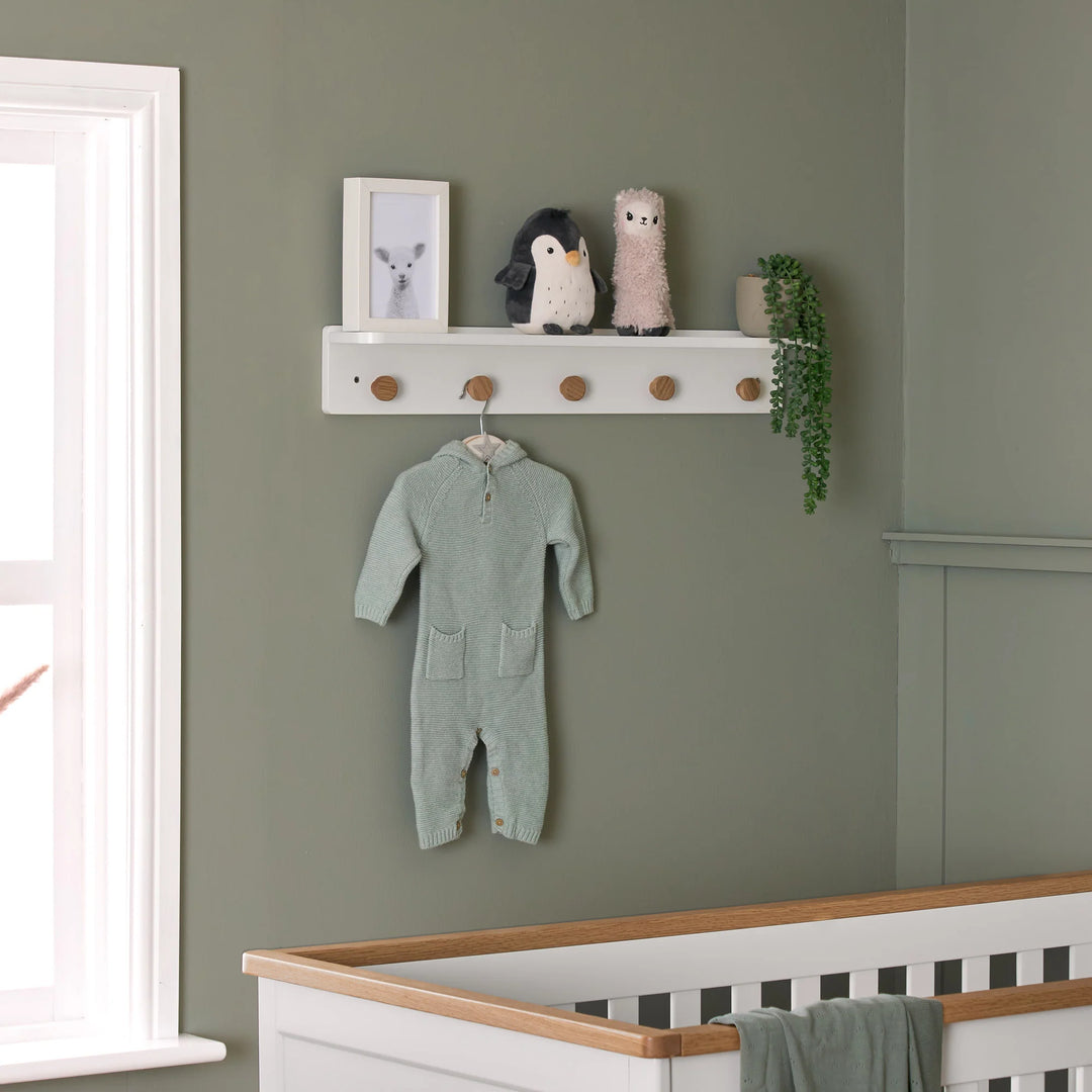Obaby Orla 3 Piece Room Set - White with Oak