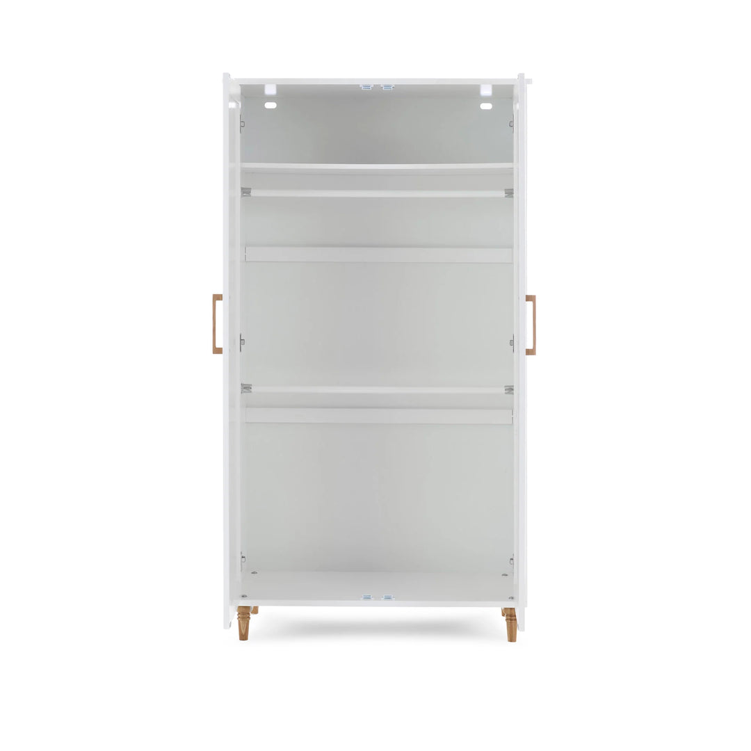 Obaby Orla Wardrobe - White with Oak