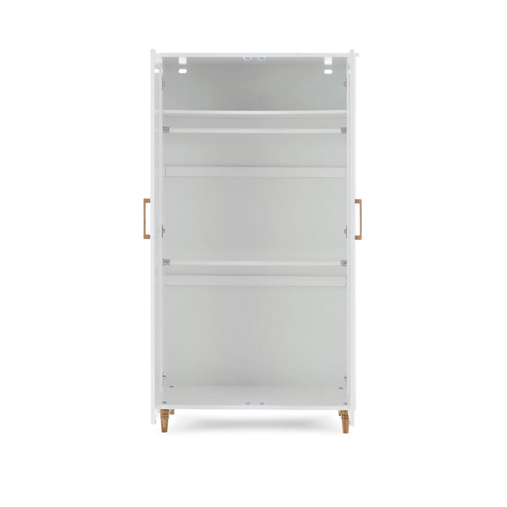 Obaby Orla Wardrobe - White with Oak