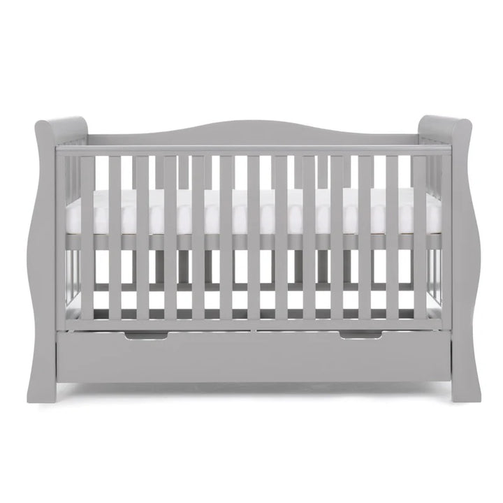 Stamford Luxe Sleigh 2 Piece Room Set - Warm Grey