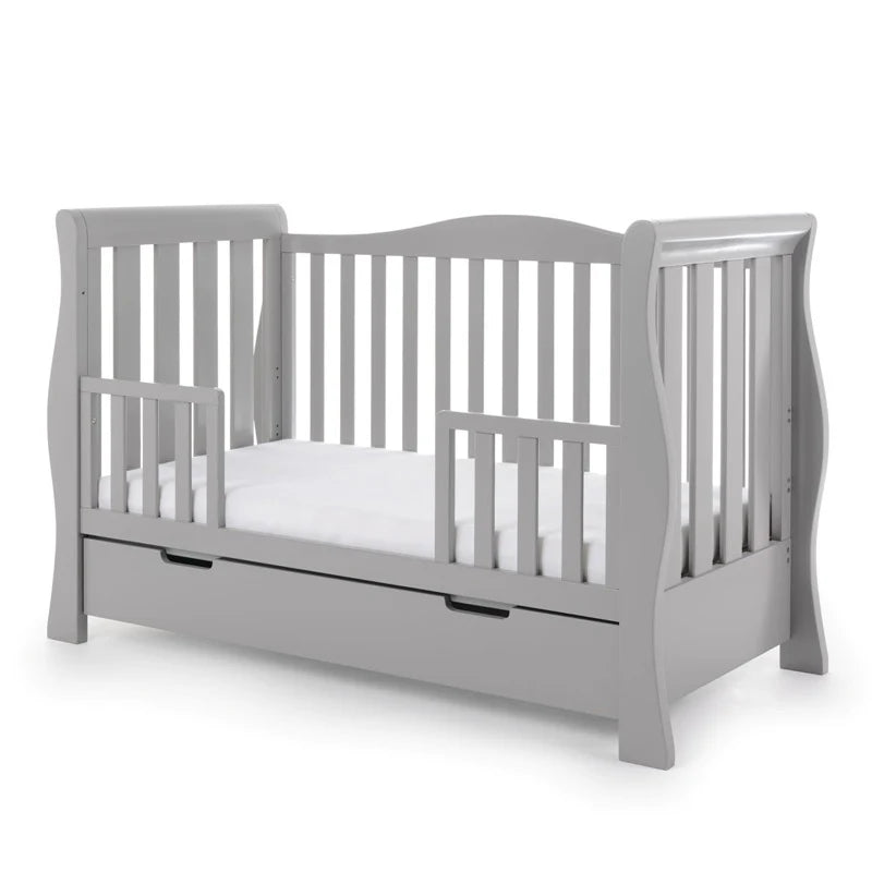 Stamford Luxe Sleigh 2 Piece Room Set - Warm Grey