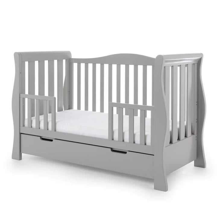 Stamford Luxe Sleigh 2 Piece Room Set - Warm Grey