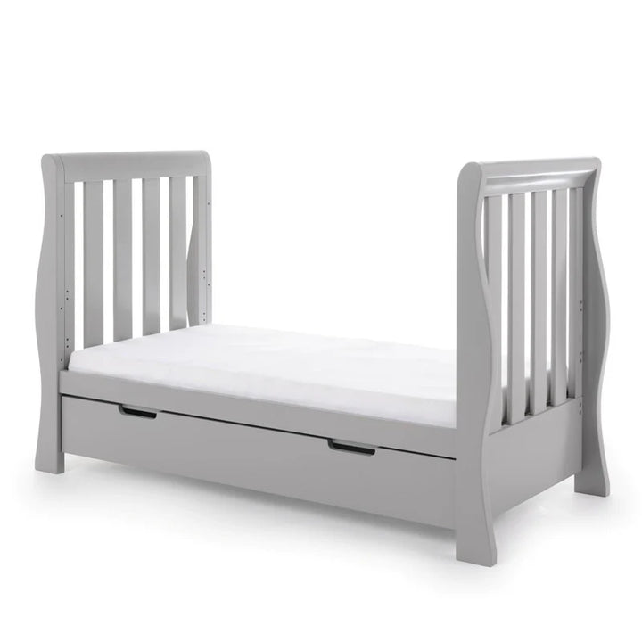 Stamford Luxe Sleigh 2 Piece Room Set - Warm Grey