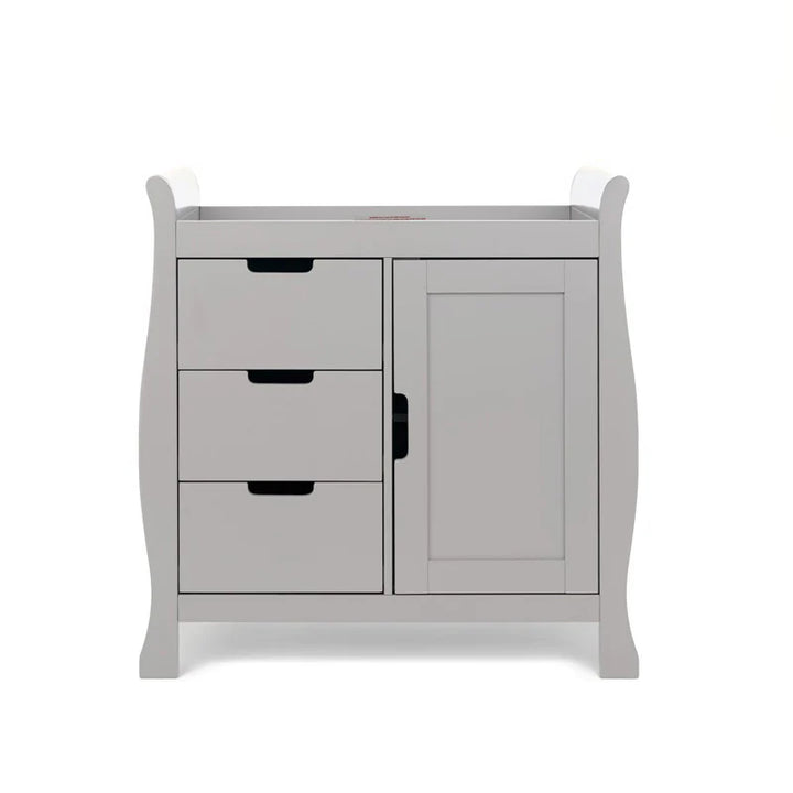Stamford Luxe Sleigh 2 Piece Room Set - Warm Grey