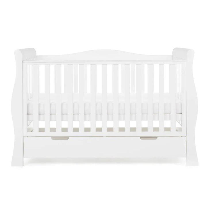 Stamford Luxe Sleigh 3 Piece Room Set - White