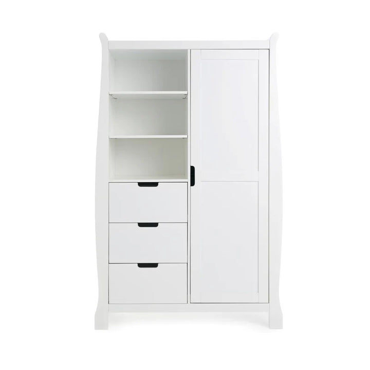 Stamford Luxe Sleigh 3 Piece Room Set - White