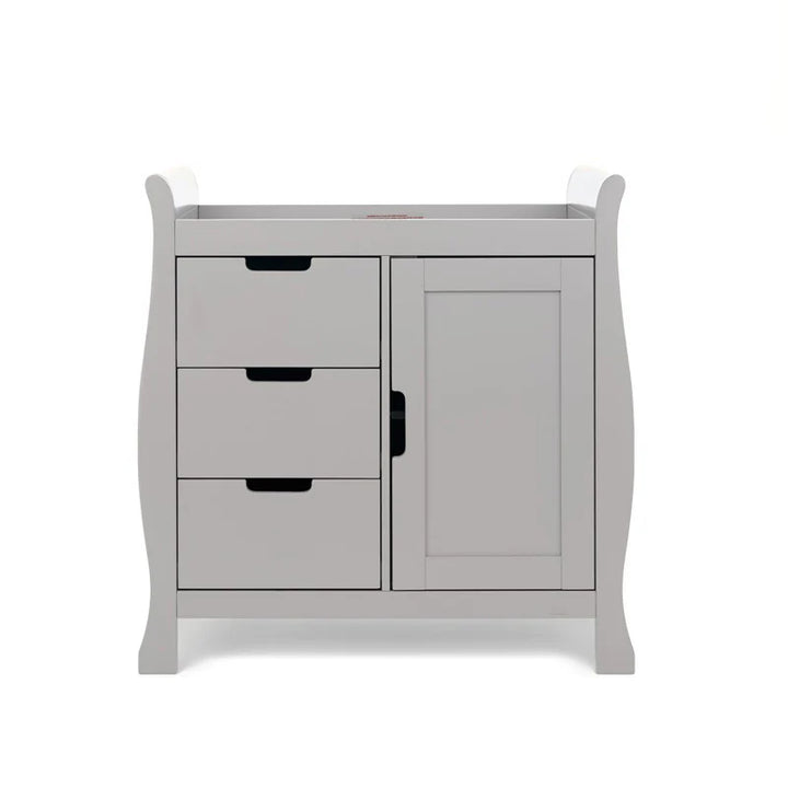 Obaby Stamford Mini Sleigh 2 Piece Room Set - Warm Grey