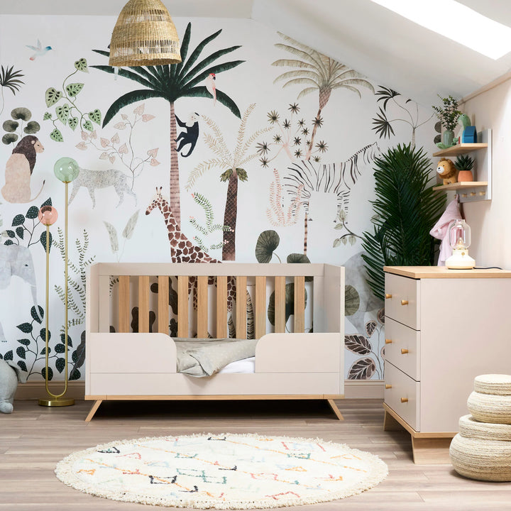 Obaby Thea 2 Piece Nursery Room Set - Latte