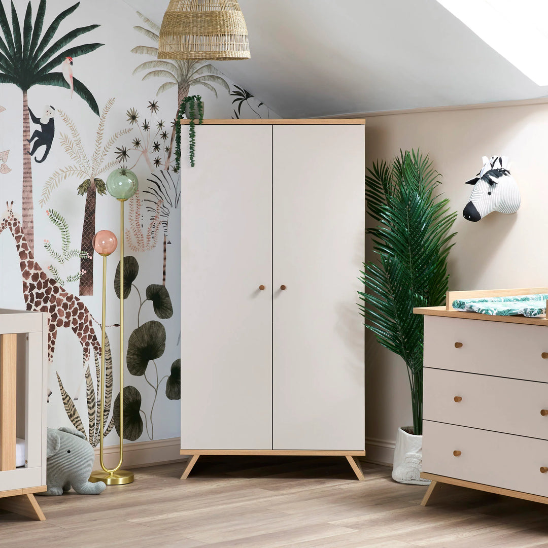 Obaby Thea Wardrobe – Latte