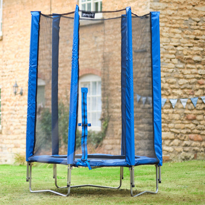 Plum 4FT Junior Trampoline and Enclosure - Blue