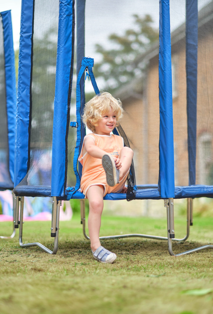 Plum 4FT Junior Trampoline and Enclosure - Blue