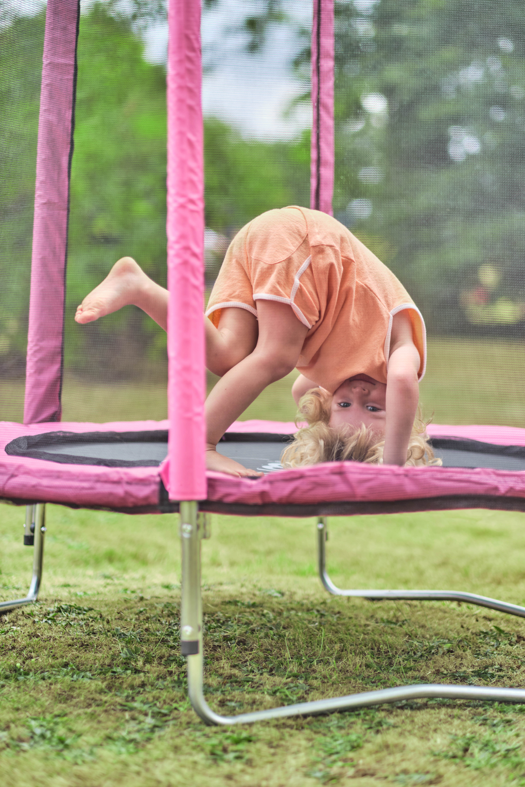Plum 4FT Junior Trampoline and Enclosure - Pink