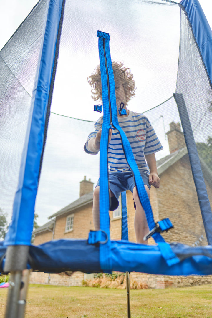 Plum 6FT Junior Trampoline and Enclosure - Blue