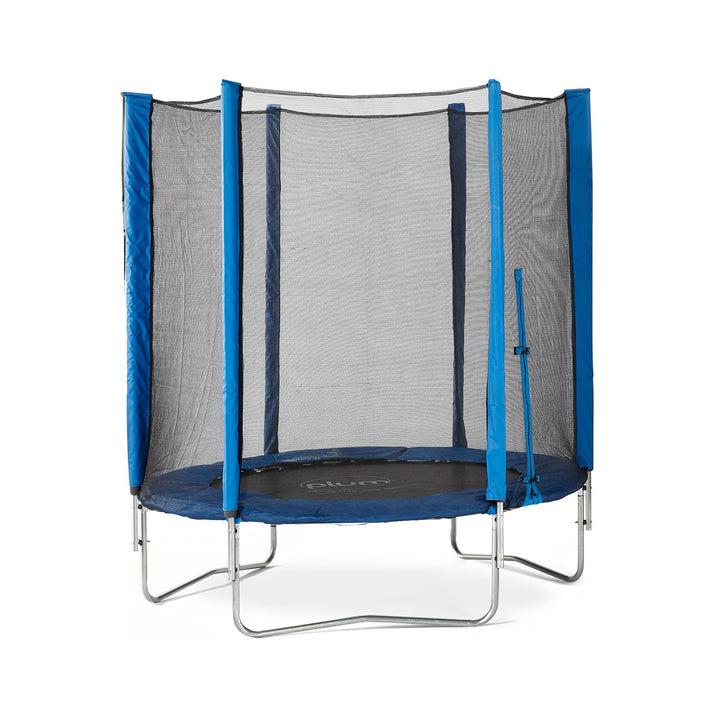 Plum 6FT Junior Trampoline and Enclosure - Blue