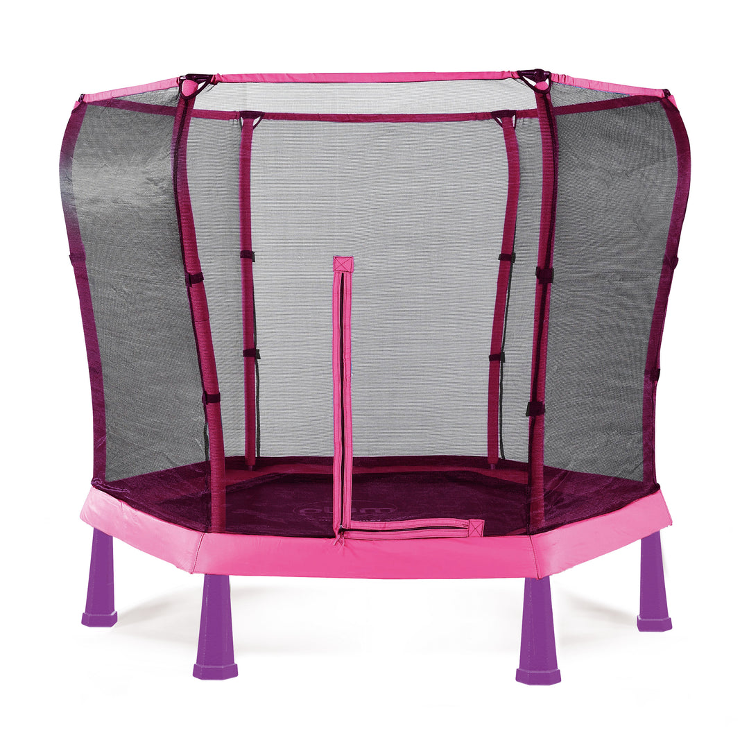 Plum 7FT Junior Jumper Trampoline and Enclosure - Pink