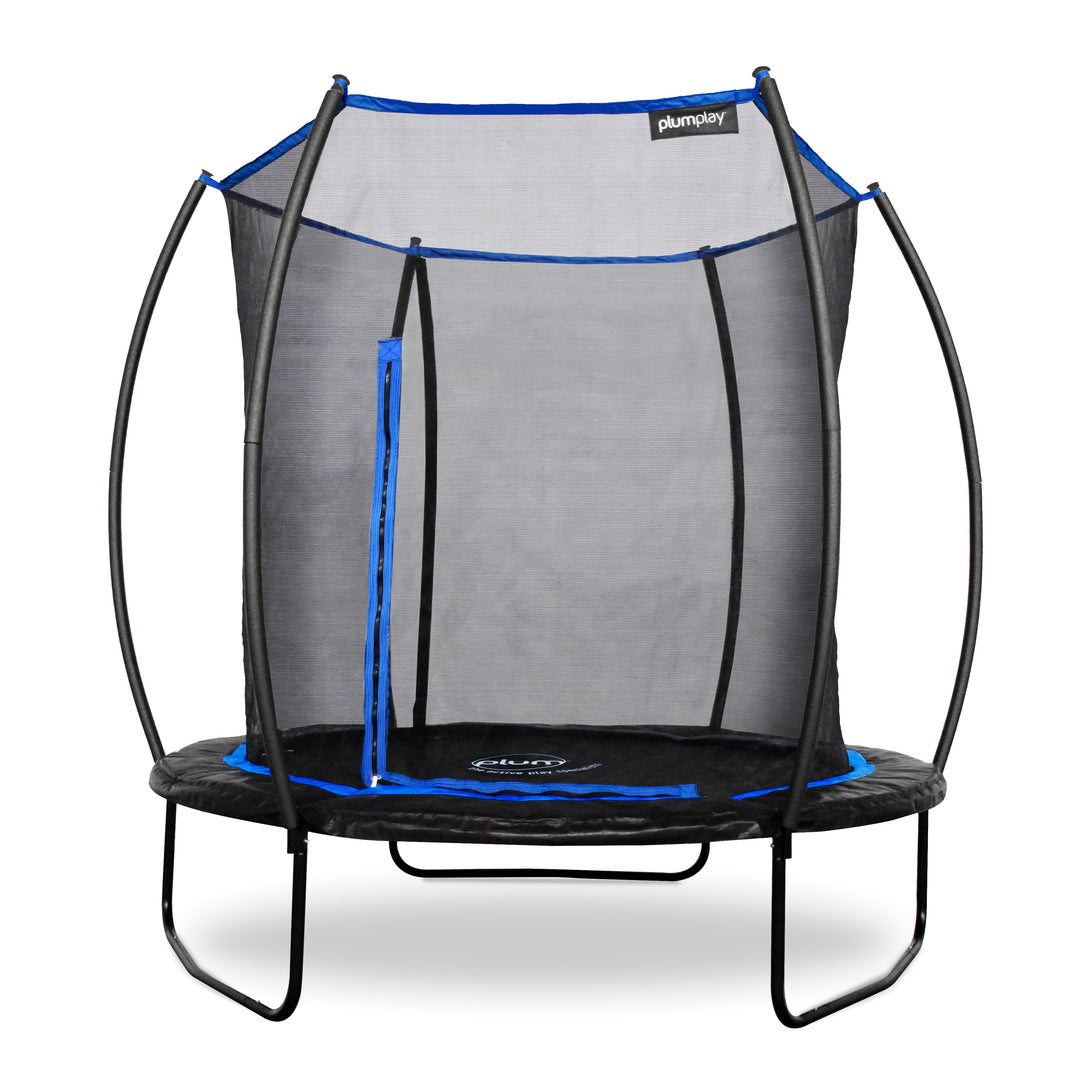 Plum 8FT Deluxe Springsafe Trampoline And Enclosure