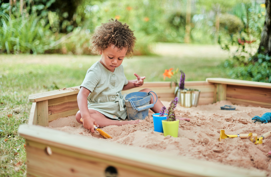 Plum Giant Wooden Sandpit