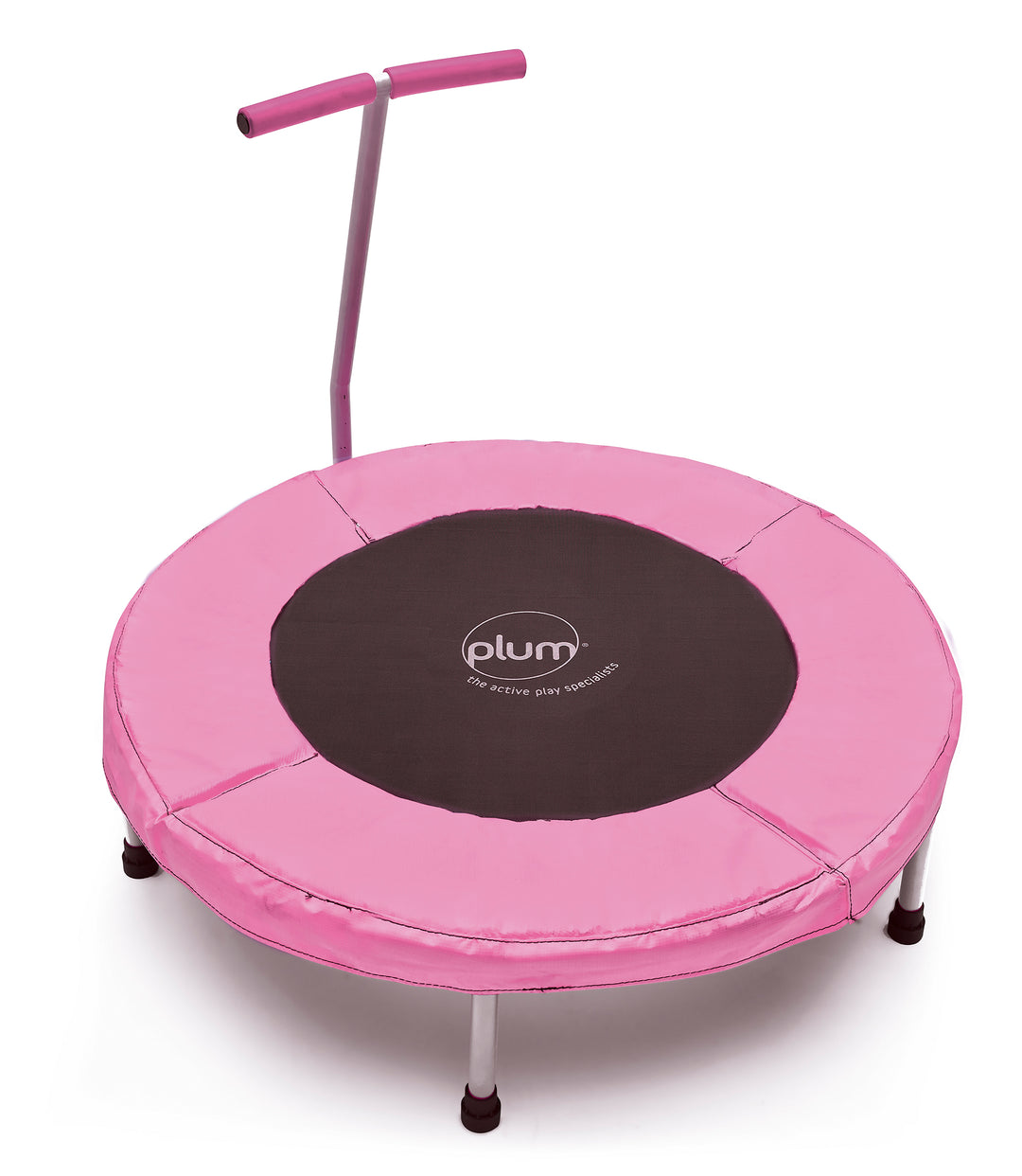 Plum Junior Bouncer Toddler Trampoline with Handle – Pink