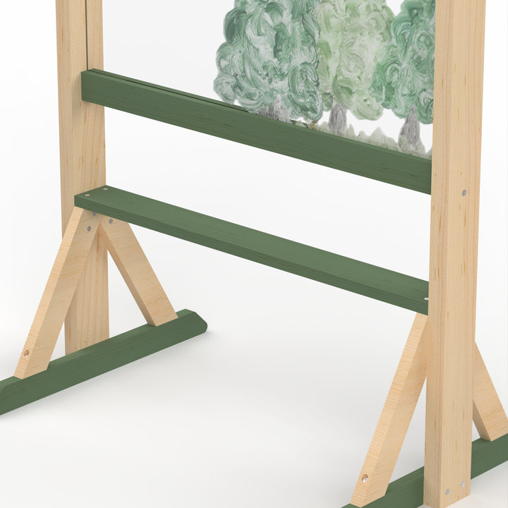 Plum Outdoor Wooden Easel