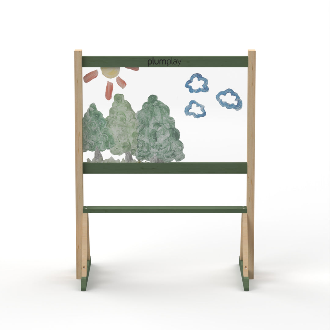 Plum Outdoor Wooden Easel