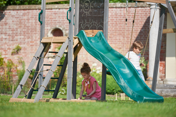 Plum Siamang Wooden Playcentre – Swing & Slide Climbing Frame