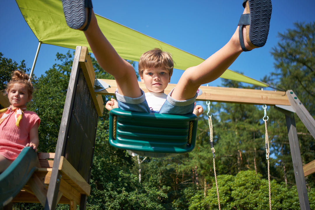 Plum Siamang Wooden Playcentre – Swing & Slide Climbing Frame