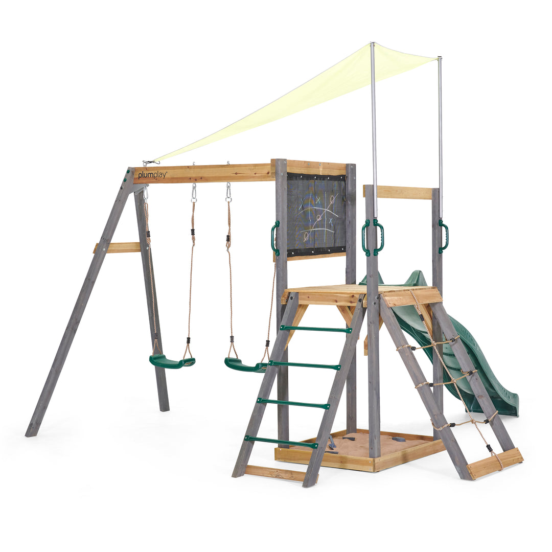 Plum Siamang Wooden Playcentre – Swing & Slide Climbing Frame