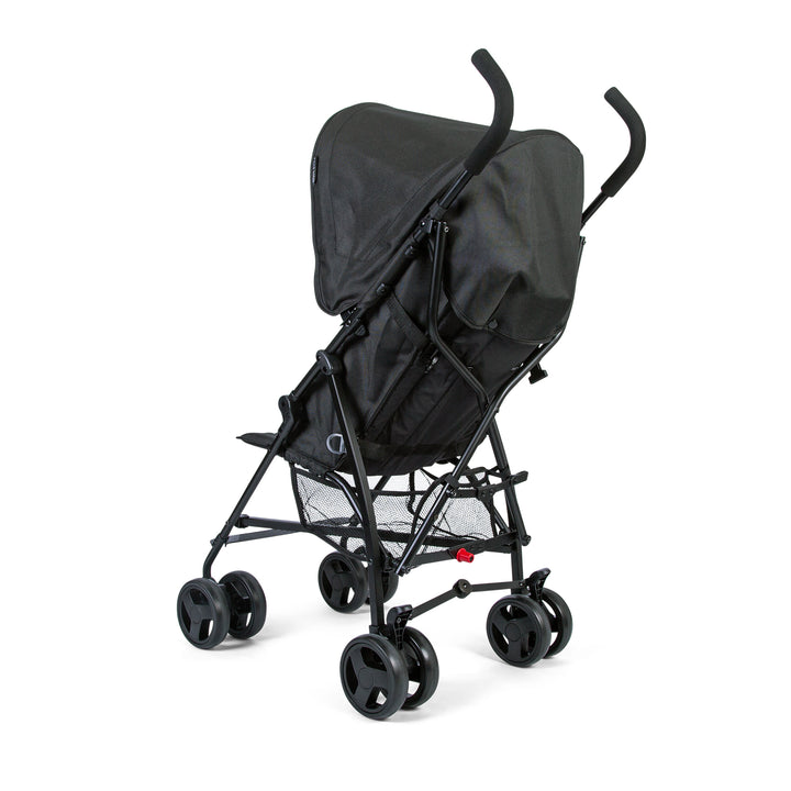 Red Kite Push Me 2U midnight stroller  rear diagonal view